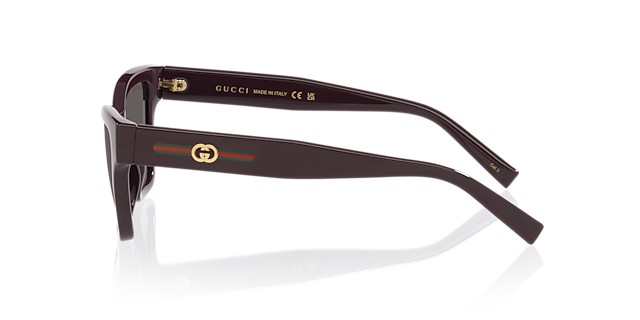 GG1982S Paars KunststofSunglass Frames van B24, Zijaanzicht