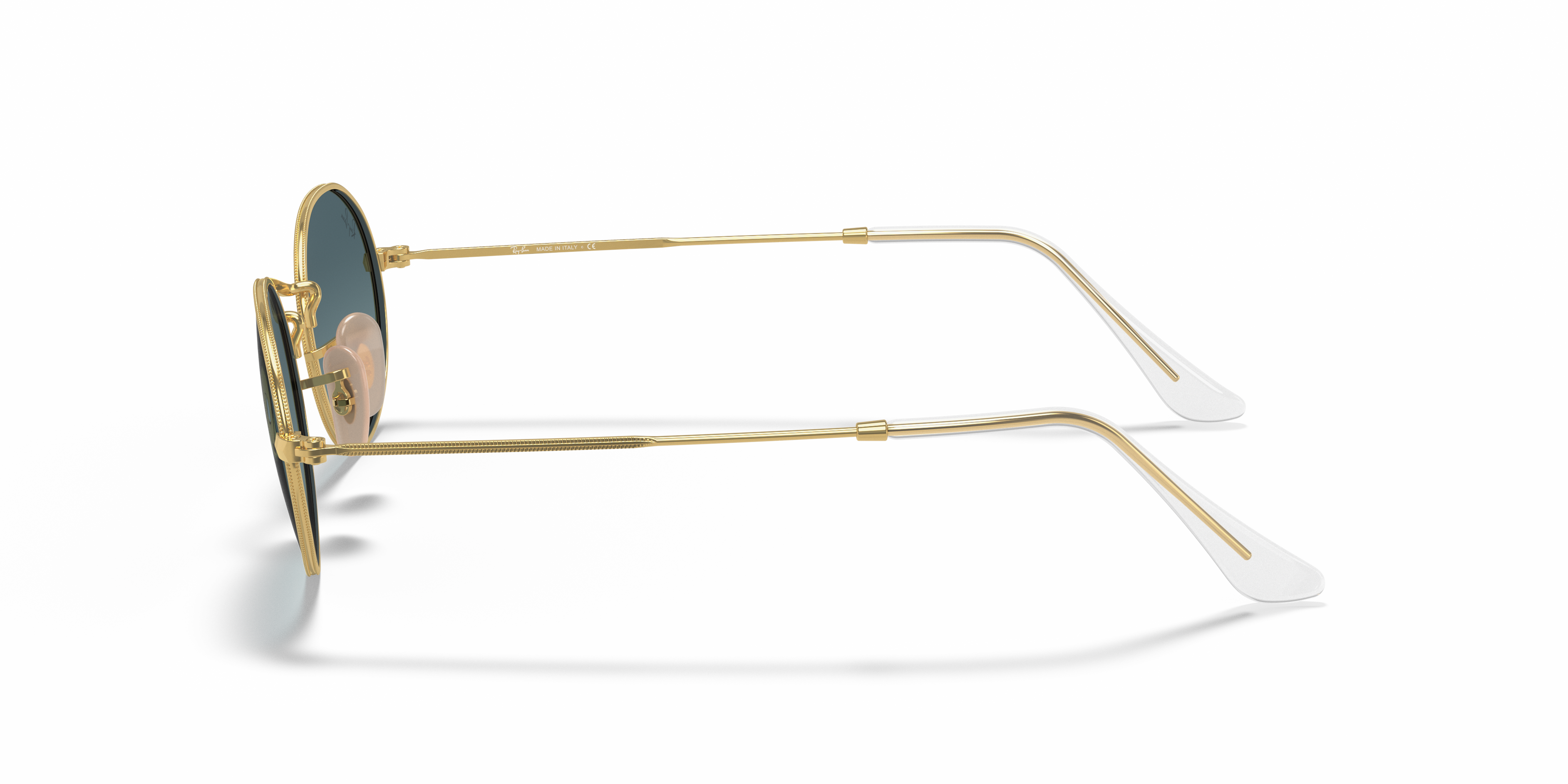 RB3547 Arista Gold MetallSunglass Frames von B24, Seitenansicht