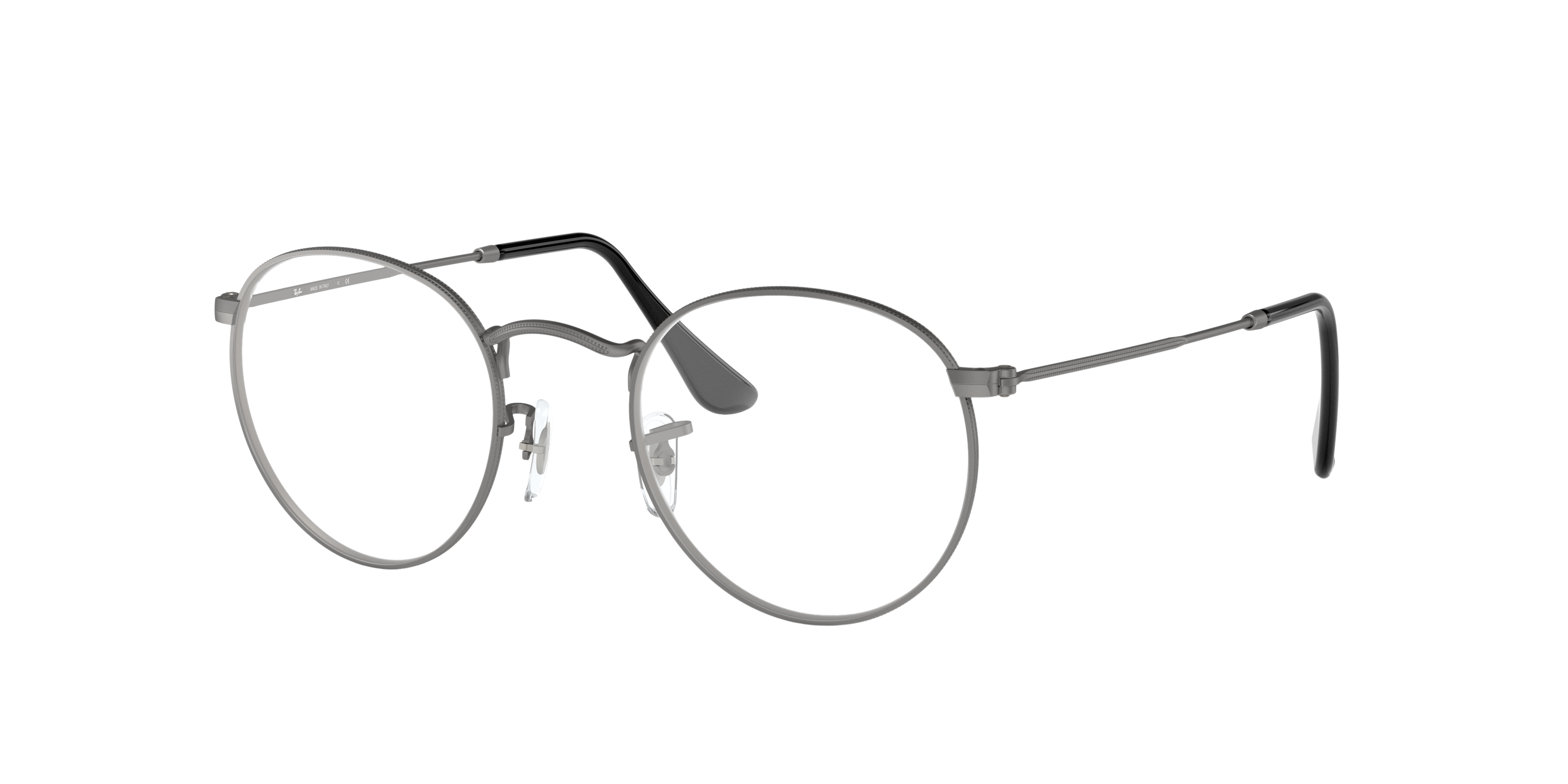 RB3447V Gunmetal MetallEyeglass Frames von B24, Dreiviertelansicht