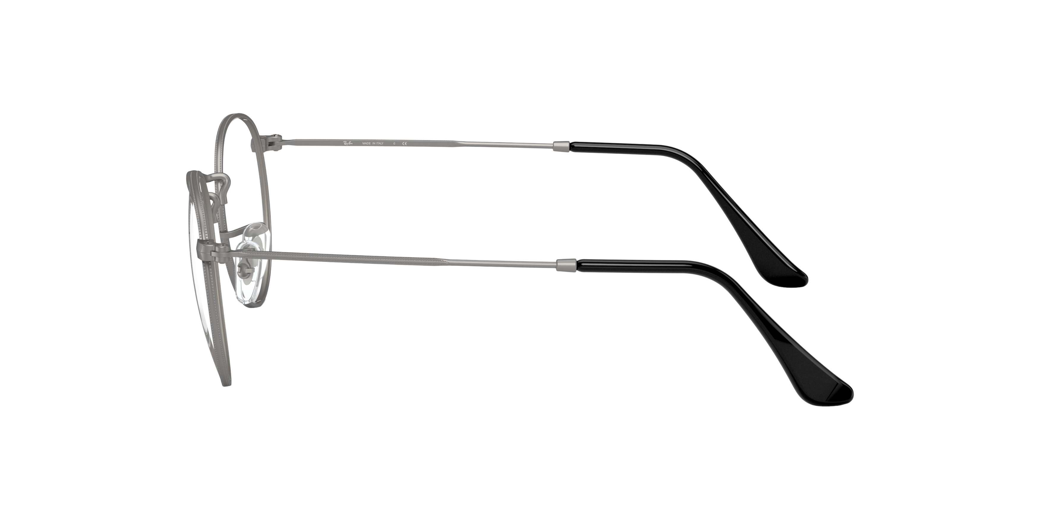 RB3447V Gunmetal MetallEyeglass Frames von B24, Seitenansicht