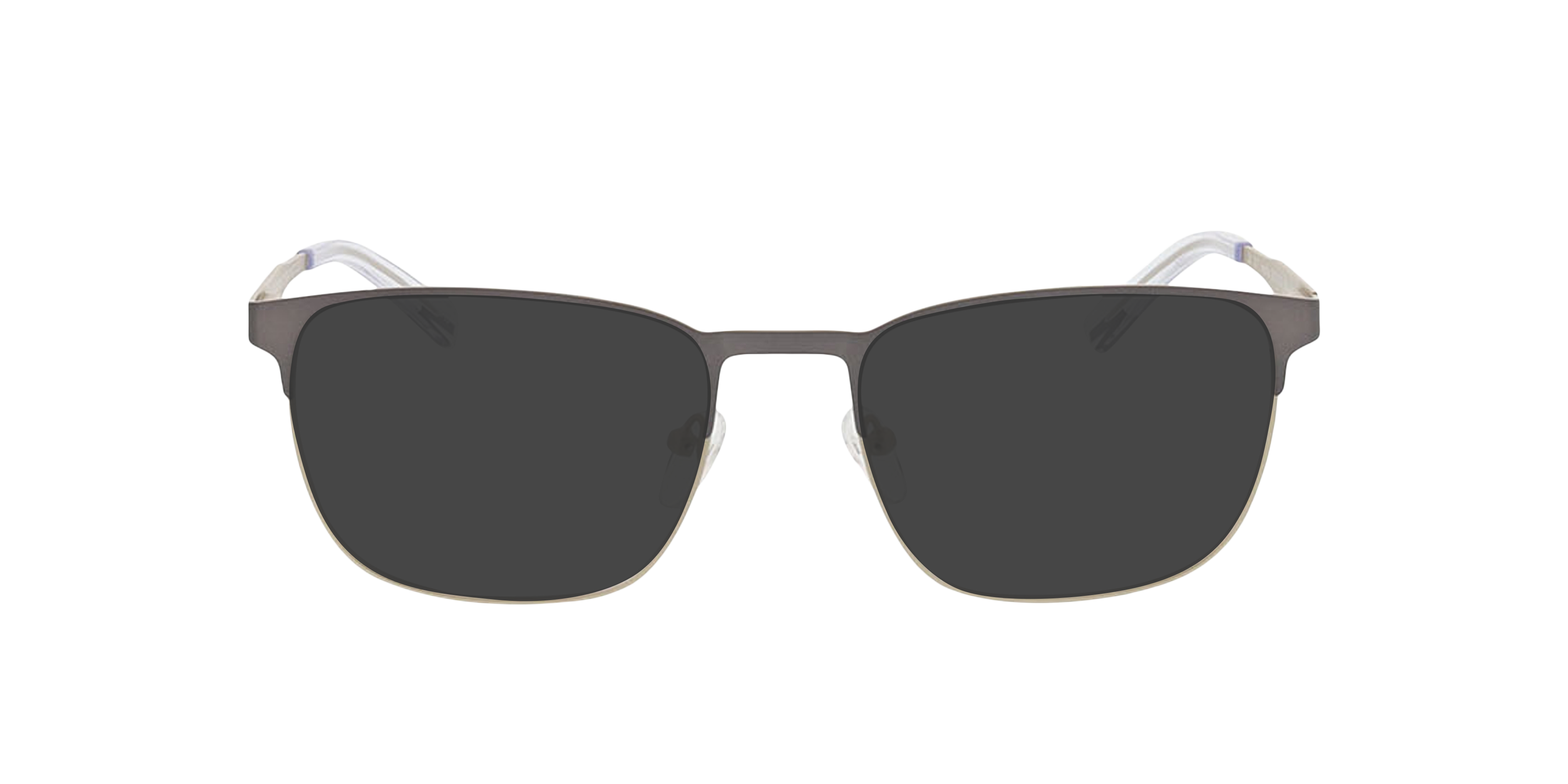 Hamilton Matt Gun  &  Matt Gold MetallEyeglass Frames von B24, mit getönten Gläsern