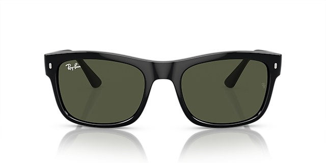 RB4428 Schwarz KunststoffSunglass Frames von B24, Vorderansicht