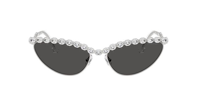 SK7030 Zilver MetaalSunglass Frames van B24, met getinte lenzen