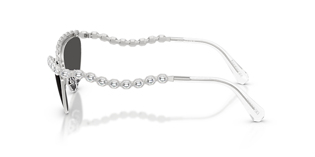 SK7030 Zilver MetaalSunglass Frames van B24, Zijaanzicht