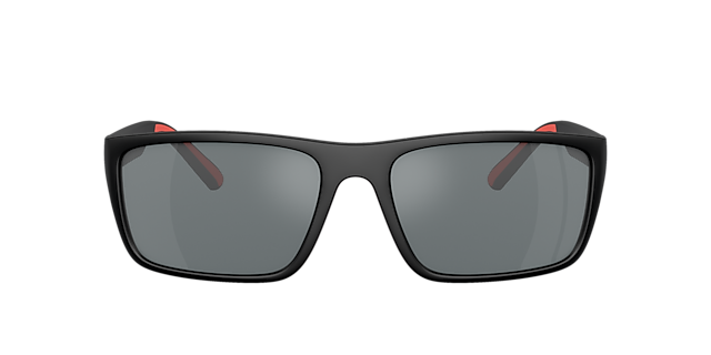 FZ6003U Zwartmat KunststofSunglass Frames van B24, met getinte lenzen