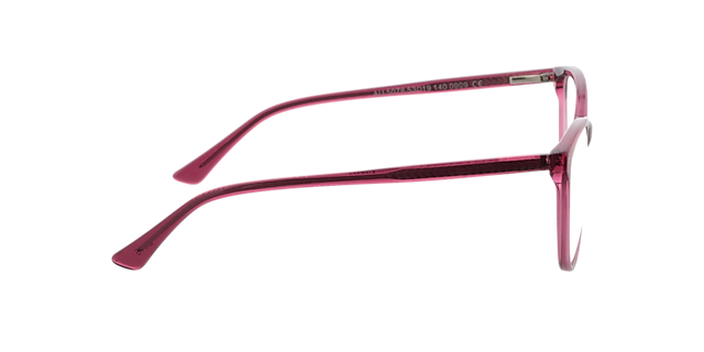 Waverly Crystal Raspberry Pink AcetatEyeglass Frames von B24, Seitenansicht