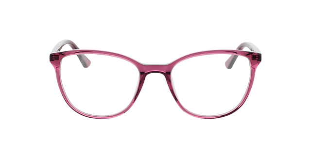 Waverly Crystal Raspberry Pink AcetatEyeglass Frames von B24, Vorderansicht