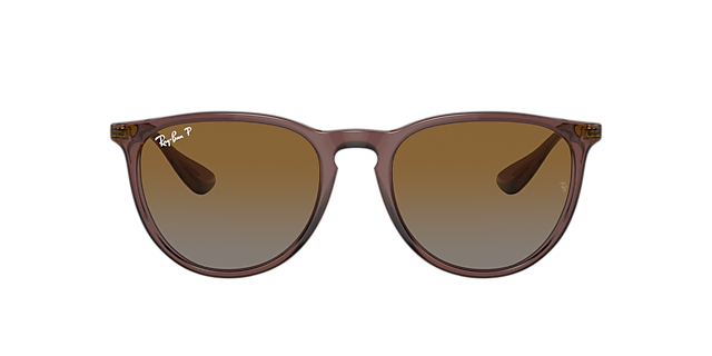 RB4171 Transparant donkerbruin KunststofSunglass Frames van B24, met getinte lenzen