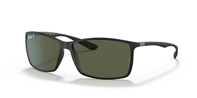 RB4179 Zwart KunststofSunglass Frames van B24, Hoekweergave