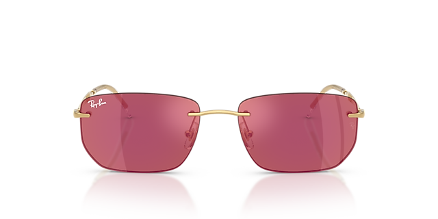 RB3768 Arista goud MetaalSunglass Frames van B24, Vooraanzicht