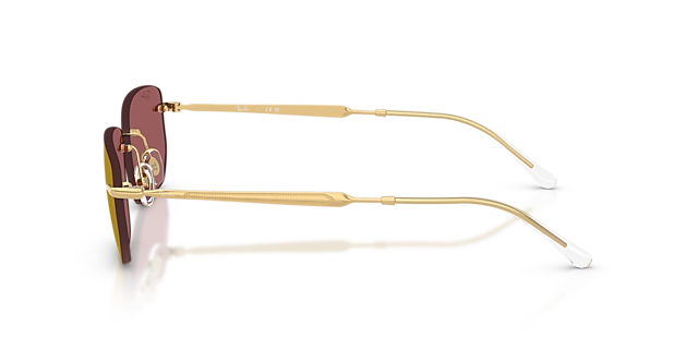 RB3768 Arista goud MetaalSunglass Frames van B24, Zijaanzicht