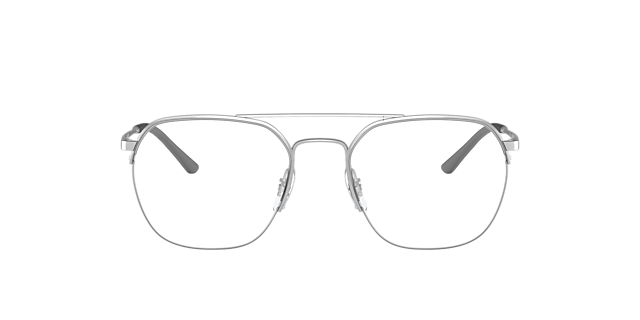 RB6444 Zilver MetaalEyeglass Frames van B24, Vooraanzicht