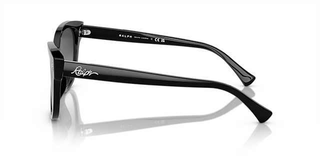 RA5305U Schwarz glänzend AcetatSunglass Frames von B24, Seitenansicht