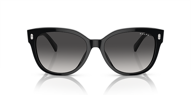 RA5305U Schwarz glänzend AcetatSunglass Frames von B24, Vorderansicht