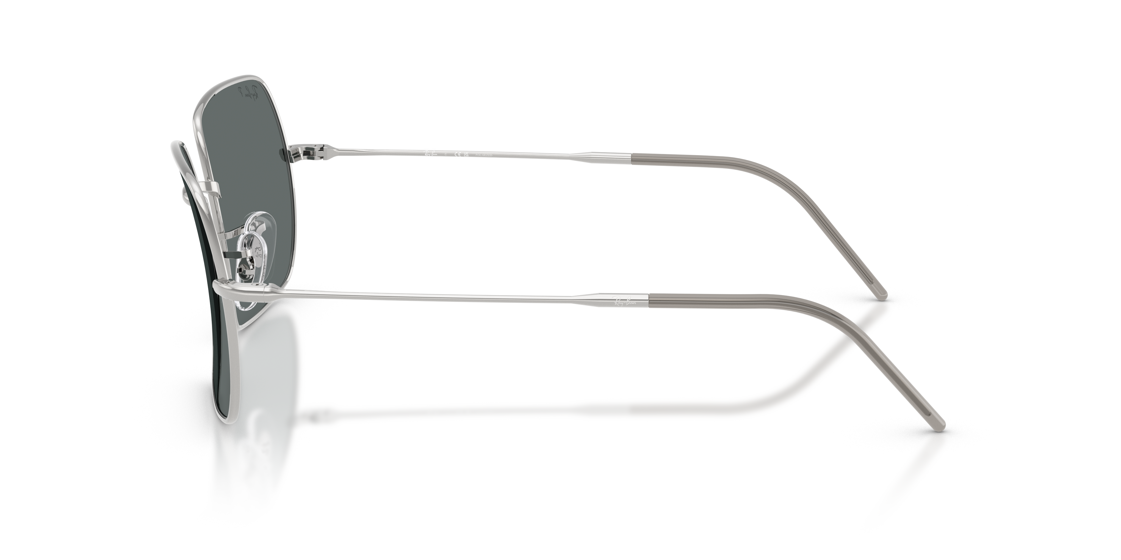 RBR0104S Silber MetallSunglass Frames von B24, Seitenansicht