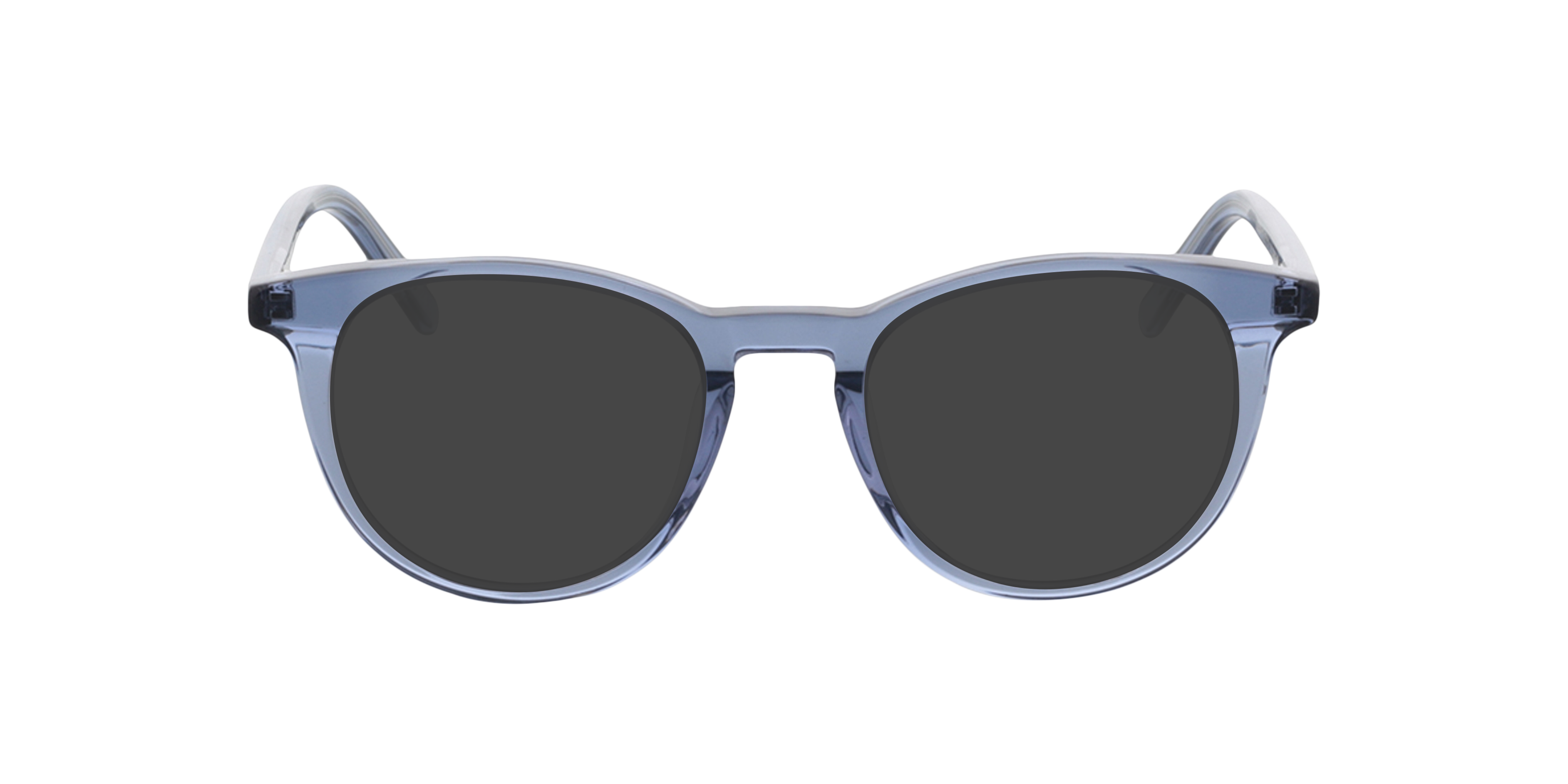 Odense Kristallblau AcetatEyeglass Frames von B24, mit getönten Gläsern