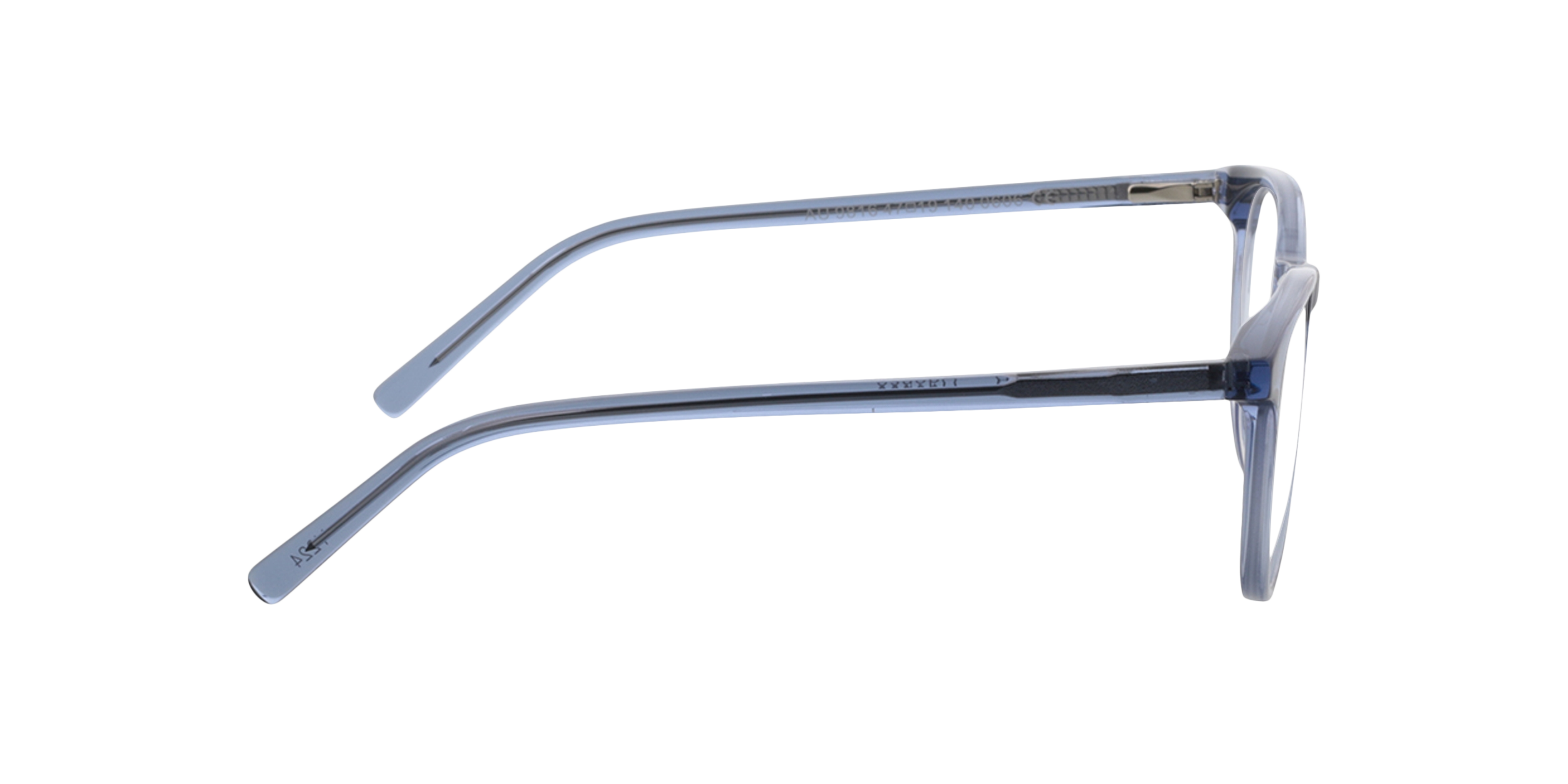 Odense Kristallblau AcetatEyeglass Frames von B24, Seitenansicht