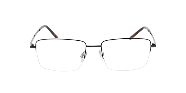 Dawson Donkergroen  &  Havana MetaalEyeglass Frames van B24, Vooraanzicht