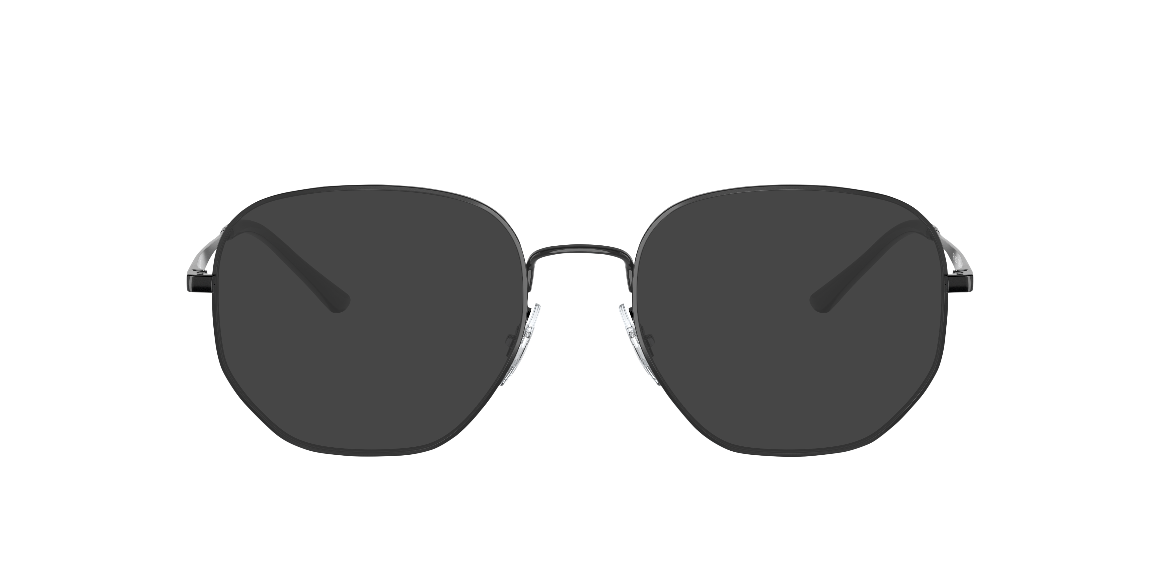 RB3682V Zwart MetaalEyeglass Frames van B24, met getinte lenzen