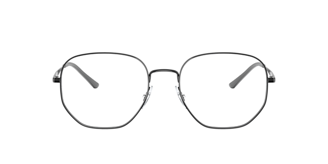 RB3682V Schwarz MetallEyeglass Frames von B24, Vorderansicht