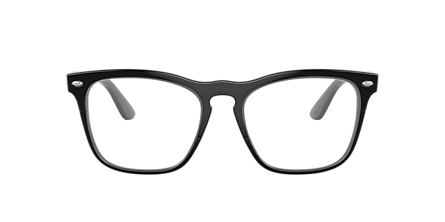 RB4487V Schwarz KunststoffEyeglass Frames von B24, Vorderansicht