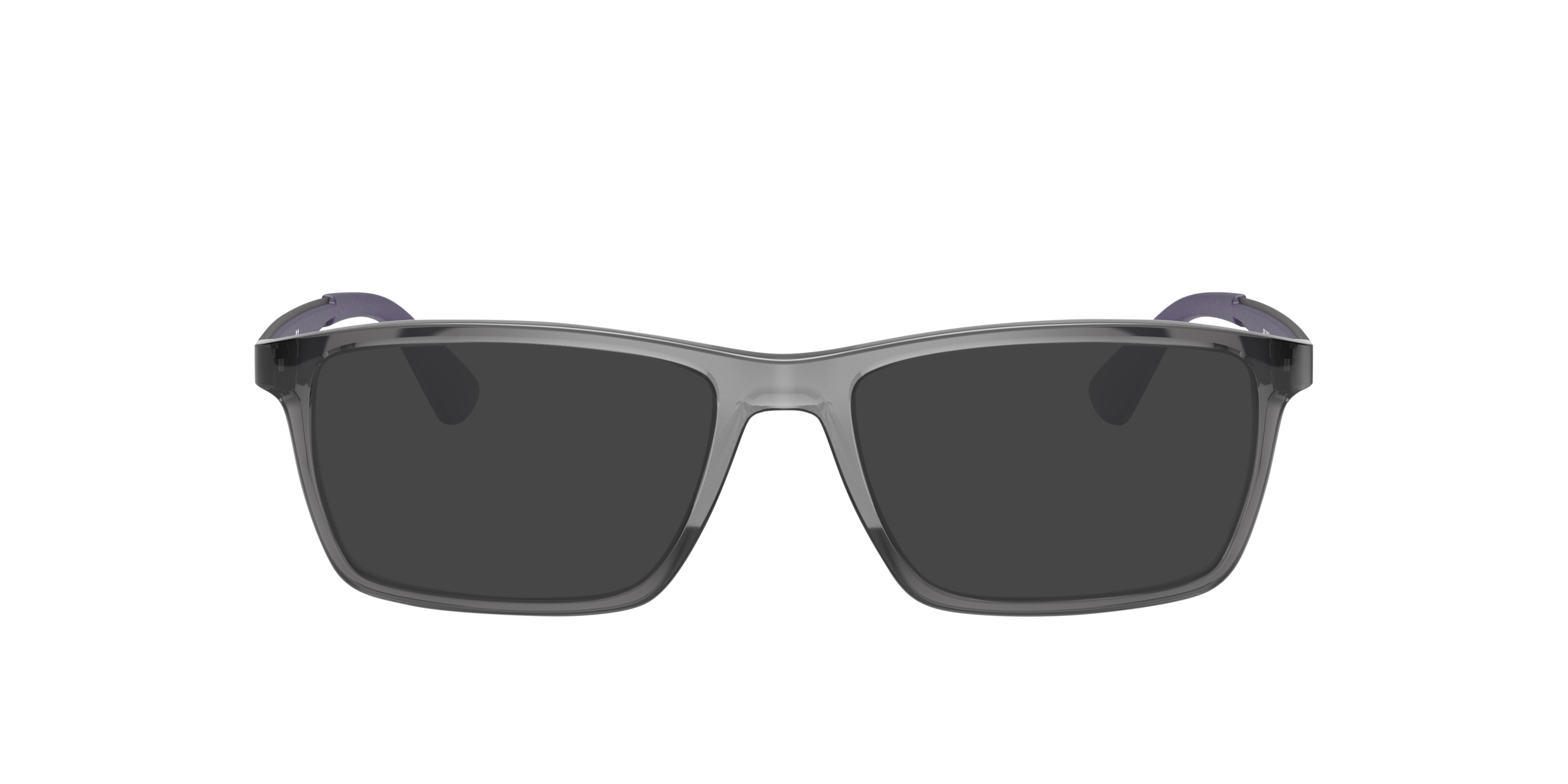 RB7056 Transparant grijs KunststofEyeglass Frames van B24, met getinte lenzen