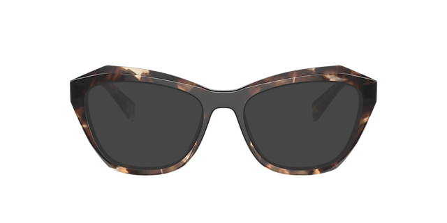 PR A20V Karamel Tortoise AcetaatEyeglass Frames van B24, met getinte lenzen