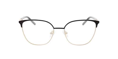 Brille24 - Emma, Damen, Schwarz/Gold/havana/Black / Gold, Größe: Small