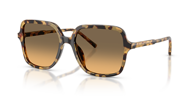 DG4539 Yellow Havana AcetaatSunglass Frames van B24, Hoekweergave