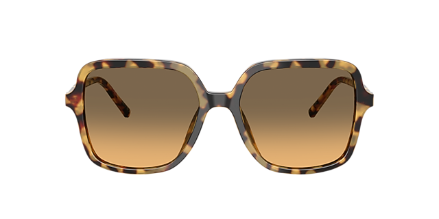 DG4539 Yellow Havana AcetaatSunglass Frames van B24, met getinte lenzen