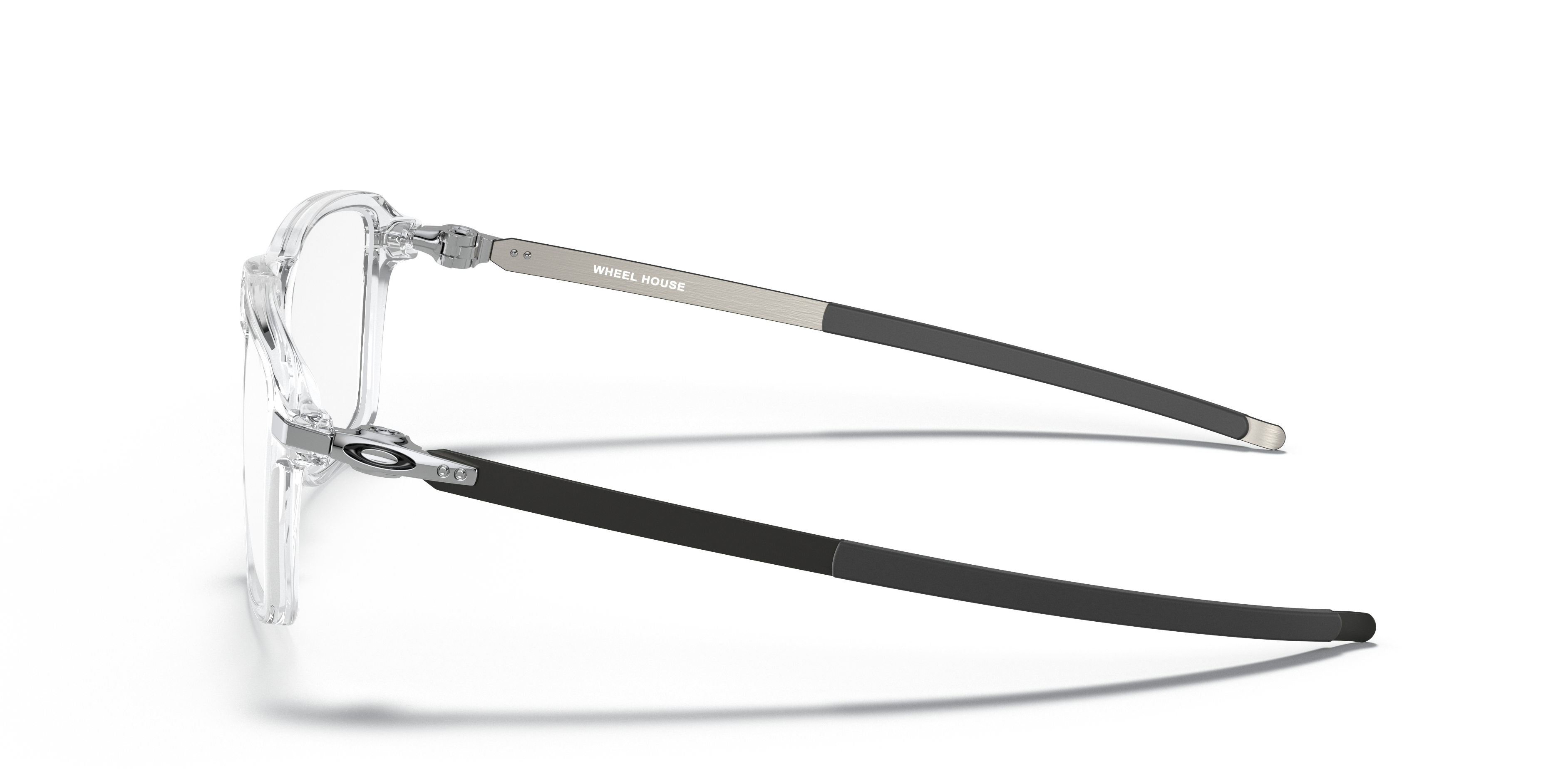 Wheel House Transparent glänzend KunststoffEyeglass Frames von B24, Seitenansicht