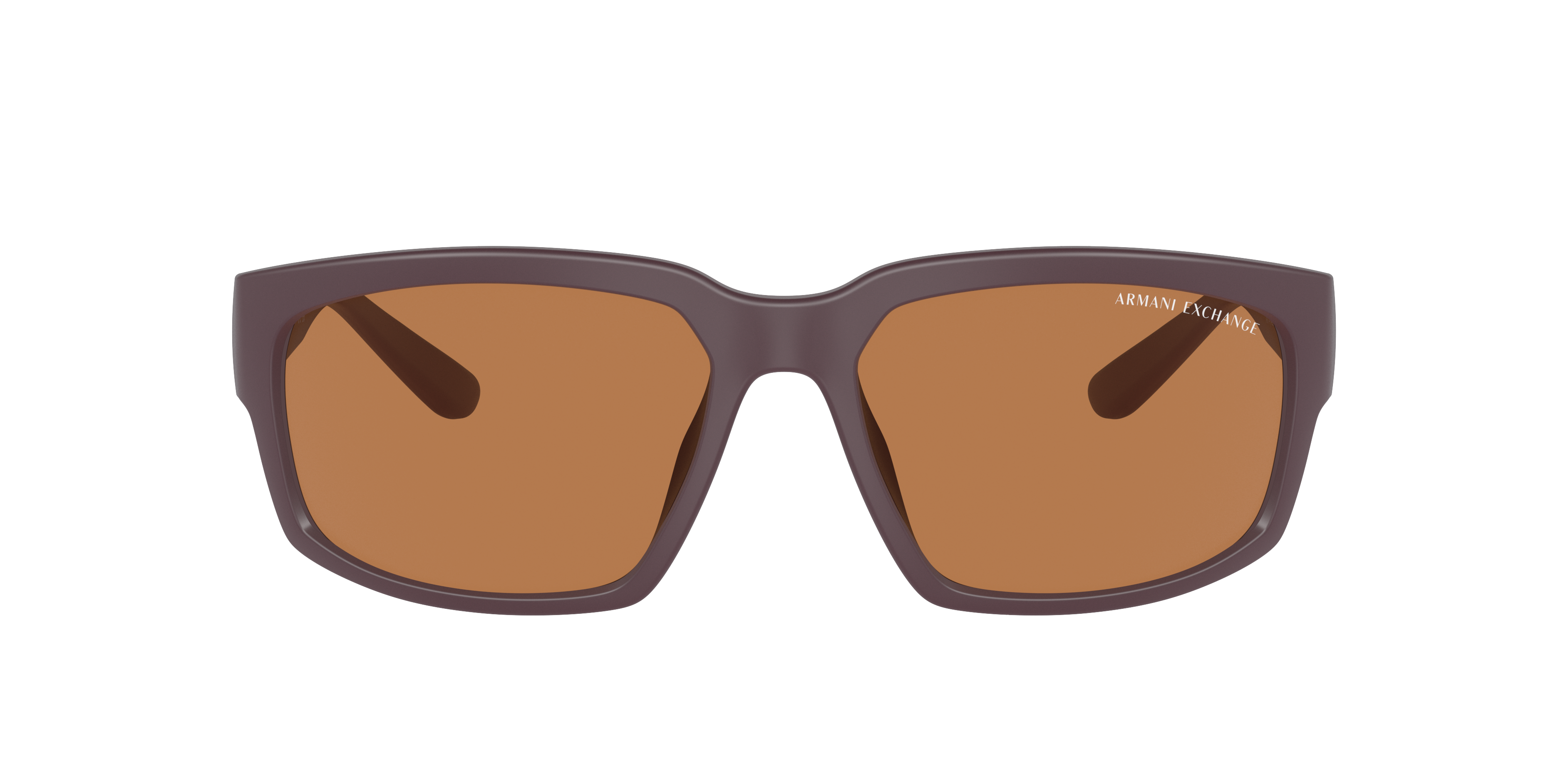 AX4142SU Matte Bordeaux KunststoffSunglass Frames von B24, mit getönten Gläsern