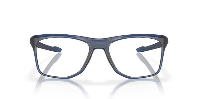 Knolls Satin Transparent Blue KunststoffEyeglass Frames von B24, Vorderansicht