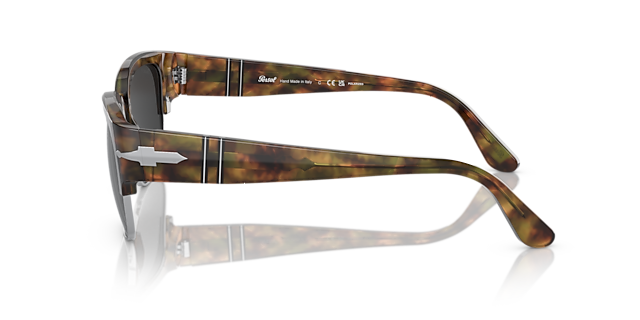 PO3319S Caffe AcetaatSunglass Frames van B24, Zijaanzicht