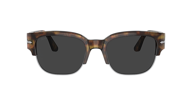 PO3319S Caffe AcetaatSunglass Frames van B24, met getinte lenzen