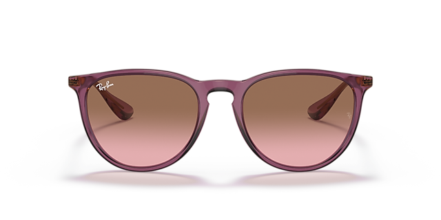 RB4171 Transparant violet KunststofSunglass Frames van B24, Vooraanzicht