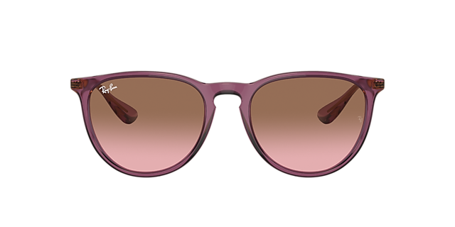 RB4171 Transparant violet KunststofSunglass Frames van B24, met getinte lenzen