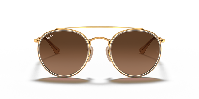 RB3647N Arista goud MetaalSunglass Frames van B24, Vooraanzicht