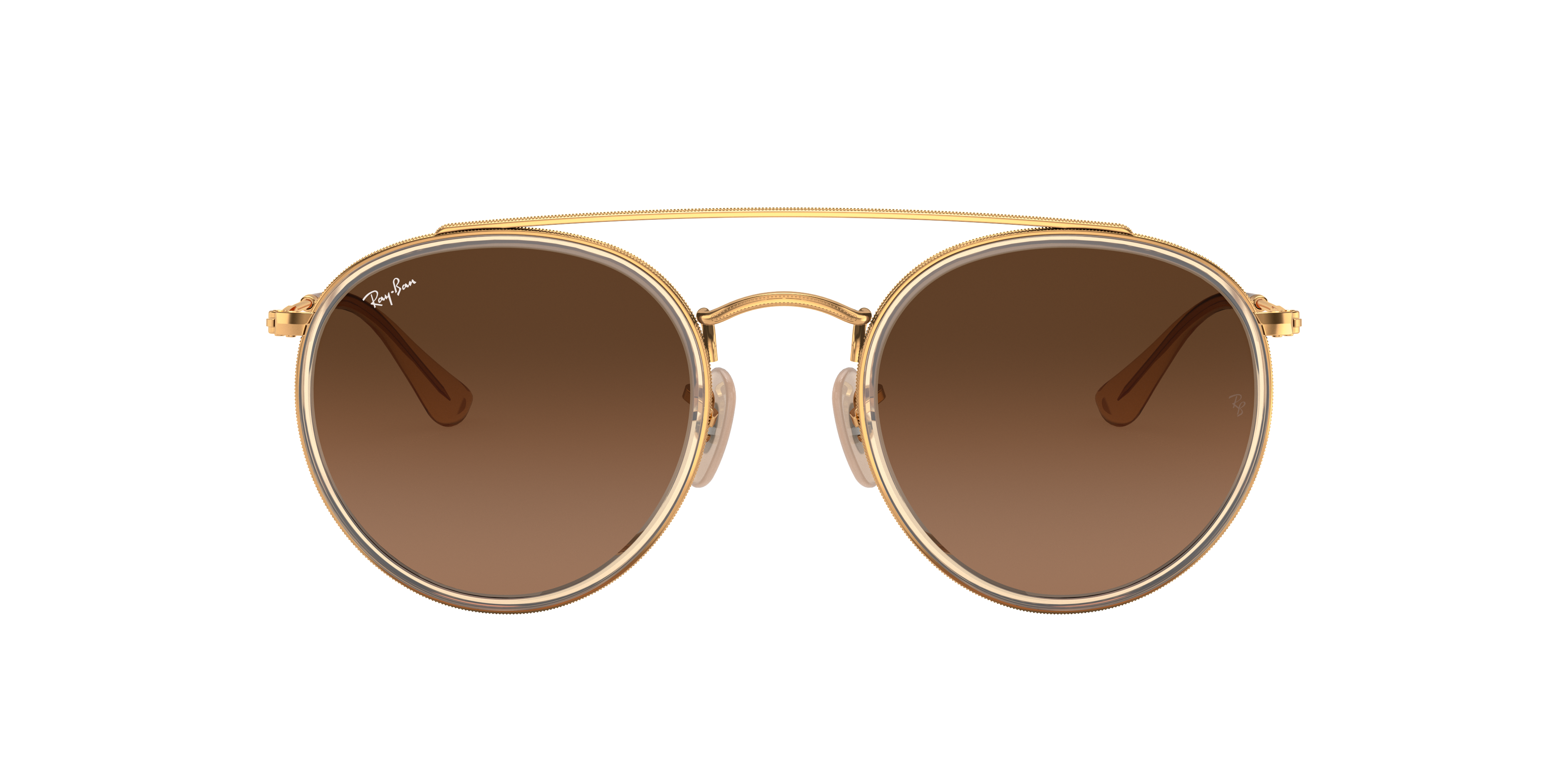 RB3647N Arista goud MetaalSunglass Frames van B24, met getinte lenzen