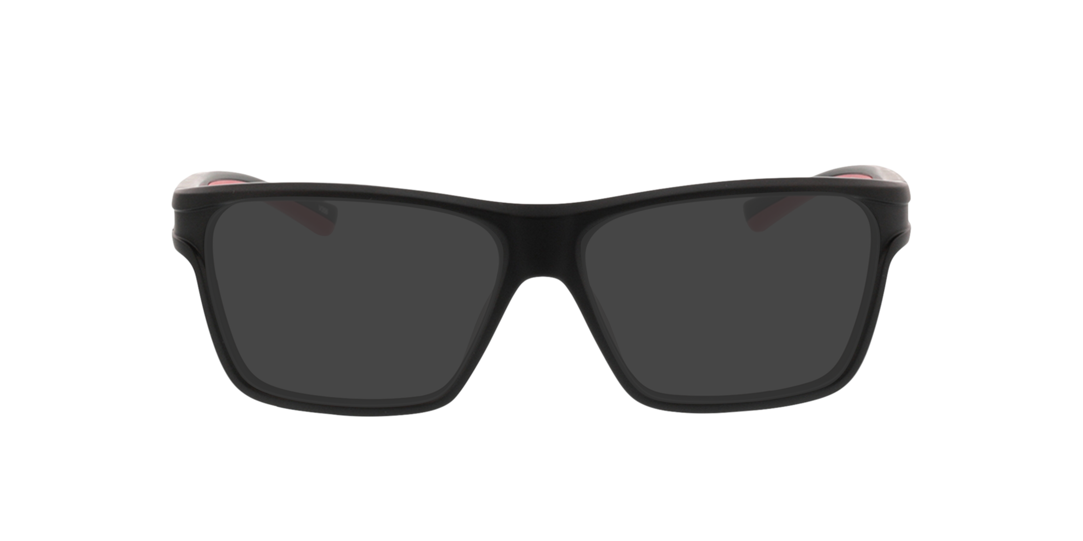 Performer Matzwart  &  rood KunststofEyeglass Frames van B24, met getinte lenzen