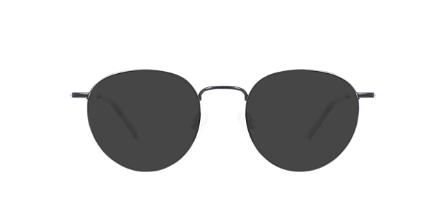 Ceo Large Black Titanium TitaanEyeglass Frames van B24, met getinte lenzen