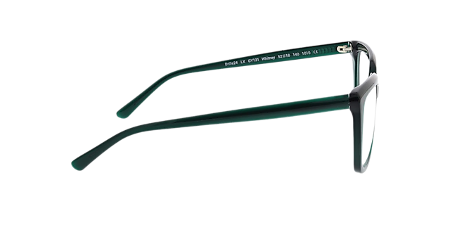 Whitney Kristalgroen AcetaatEyeglass Frames van B24, Zijaanzicht