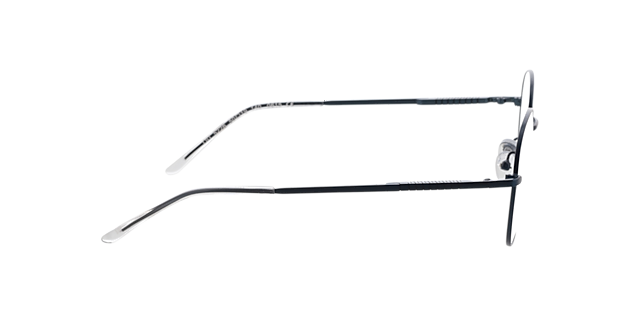 Carter Matt Blue Jean  &  Crystal MetallEyeglass Frames von B24, Seitenansicht