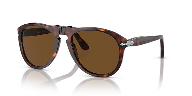 PO0649 Havana AcetaatSunglass Frames van B24, Hoekweergave
