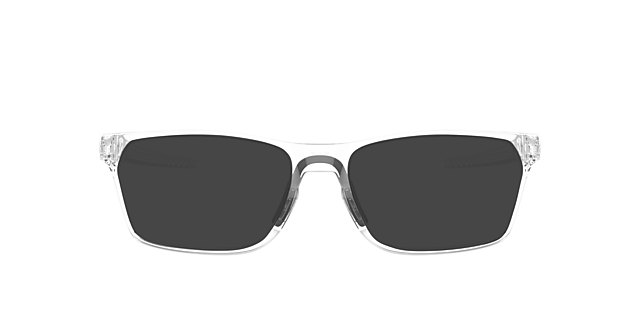 Hex Jector Glanzend transparant KunststofEyeglass Frames van B24, met getinte lenzen