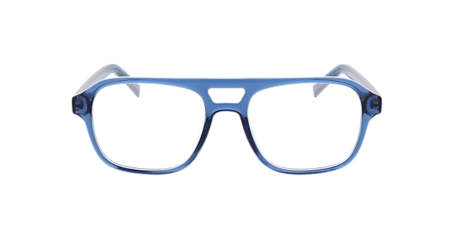 Parker Kristalblauw KunststofEyeglass Frames van B24, Vooraanzicht