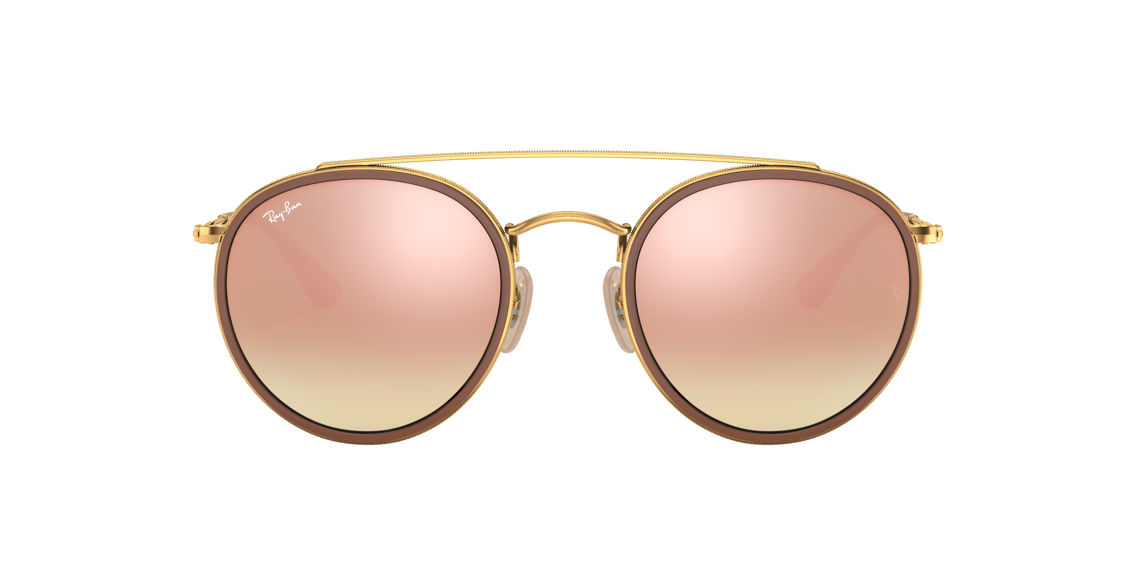 RB3647N Arista goud MetaalSunglass Frames van B24, met getinte lenzen