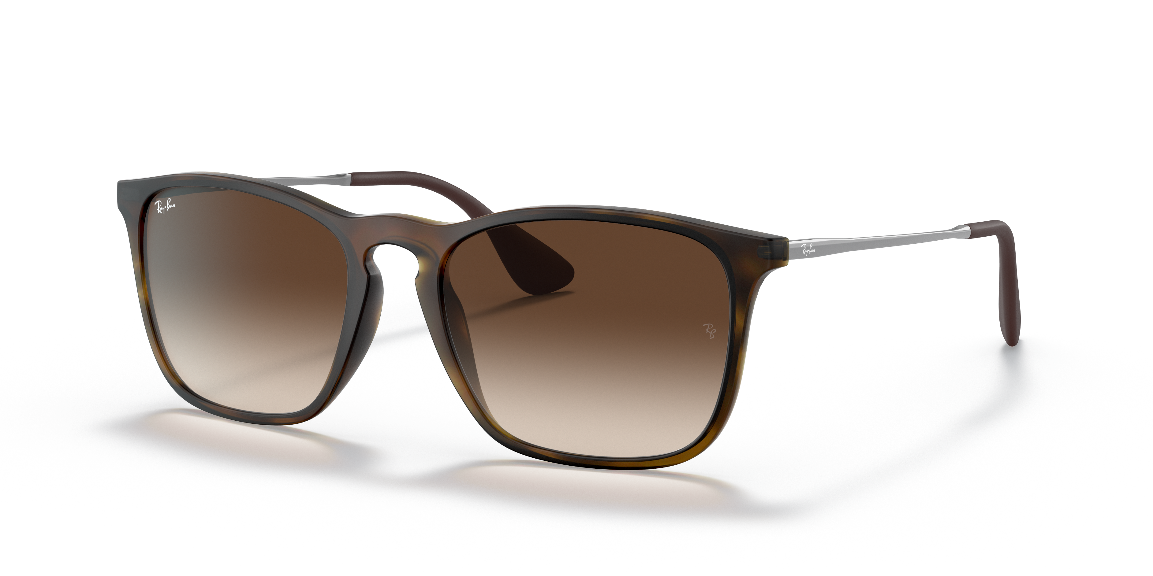RB4187 Havana KunststoffSunglass Frames von B24, Dreiviertelansicht