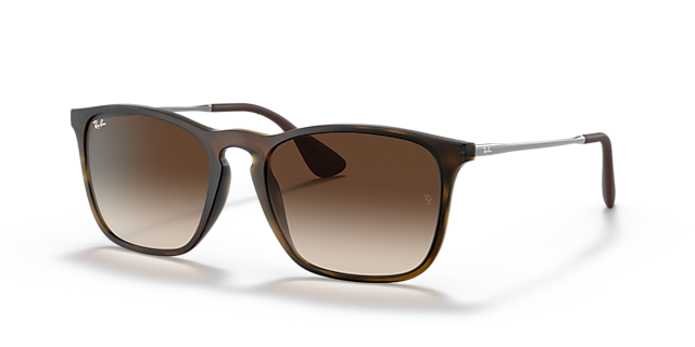 RB4187 Havana KunststoffSunglass Frames von B24, Dreiviertelansicht