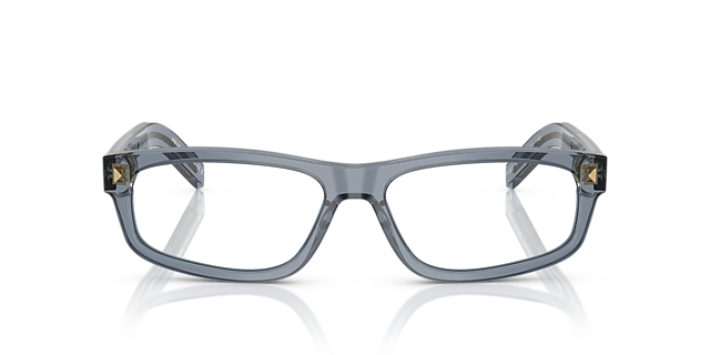 PR B02V Pale Gold Plated AcetaatEyeglass Frames van B24, Vooraanzicht